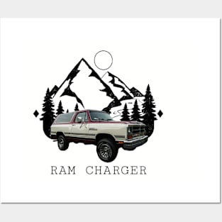 RAM CHARGER T-SHIRT Posters and Art